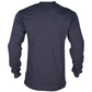 Forge Fr Men's Charcoal Grey Henley Neck Long Sleeve T-shirt