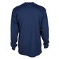 Forge Fr Men's Indigo Henley Neck Long Sleeve T-shirt