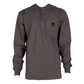 Forge Fr Men's Charcoal Grey Light Weight Henley Tee