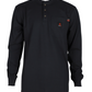 Forge Fr Men's Navy Light Weight Henley Tee