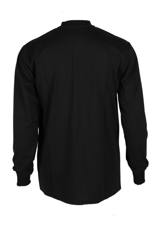 Forge Fr Men's Black Light Weight Henley Tee