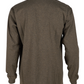Forge Fr Men's Heather Brown  Light Weight Henley Tee