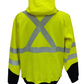 FORGE FR MEN'S YELLOW HI-VIS HOODIE