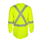 Forge Men's Yellow Hi-Vis Long Sleeve T-shirt