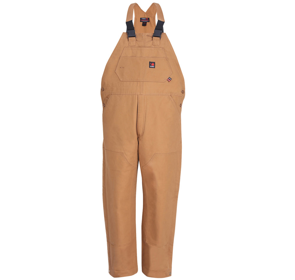 Forge Fr Men's Brown Insulated Bib Overall