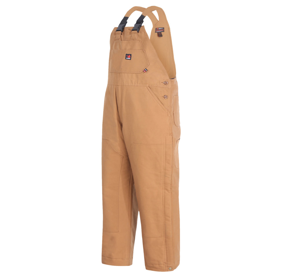 Forge Fr Men's Brown Insulated Bib Overall