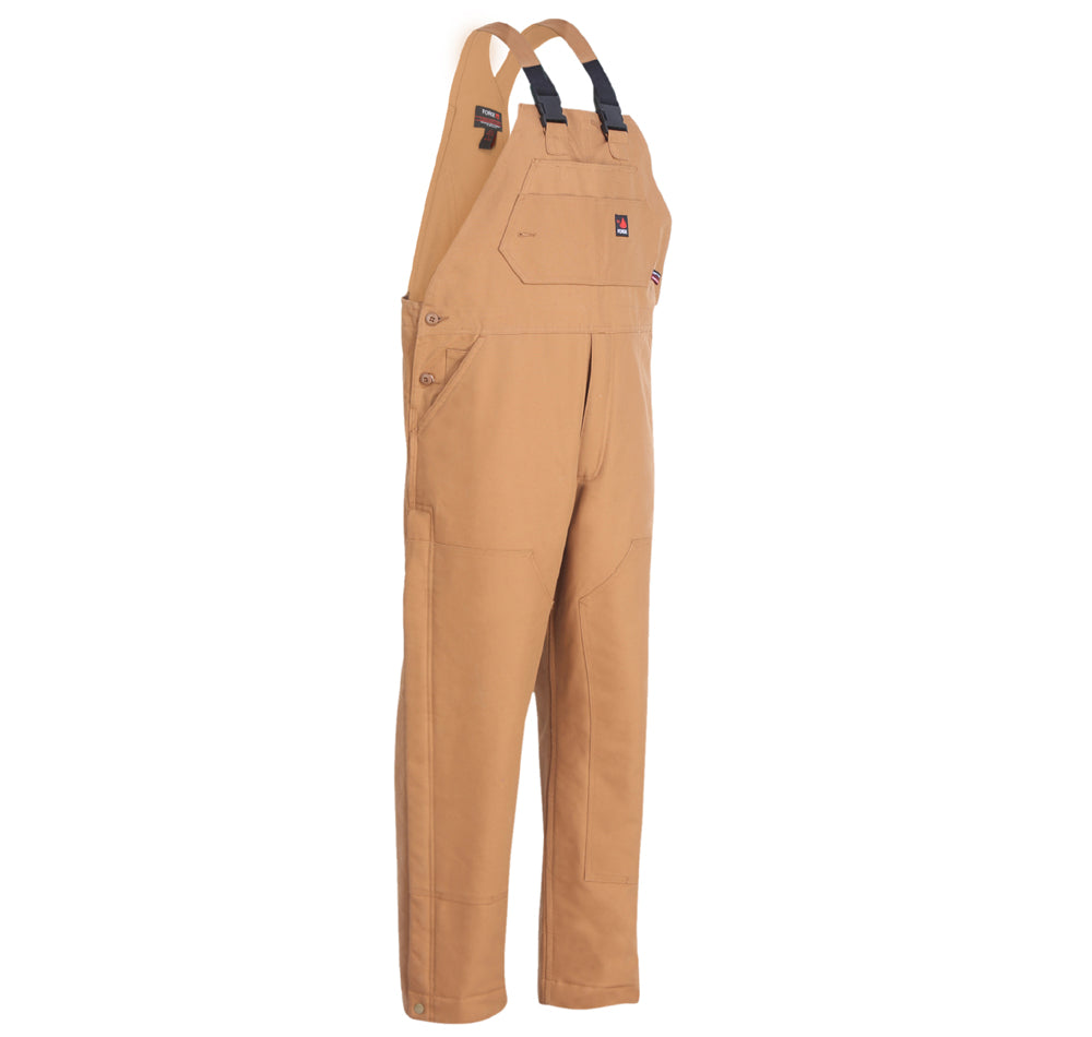 Forge Fr Men's Brown Insulated Bib Overall