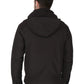 Forge Fr Men's Black Insulated Duck Hooded Jacket