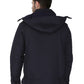 Forge Fr Men's Navy Insulated Duck Hooded Jacket