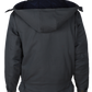 Forge Fr Men's Insulated Duck Hooded Jacket With Hood Stretch Comfort Flex Fabric