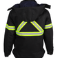 FORGE FR MEN'S DUCK JACKET WITH DETACHABLE HOOD WITH TAPING