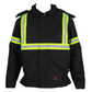 FORGE FR MEN'S DUCK JACKET WITH DETACHABLE HOOD WITH TAPING