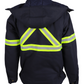 FORGE FR MEN'S DUCK JACKET WITH DETACHABLE HOOD WITH TAPING
