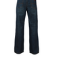 Forge Fr Men's Blue Faded Cross Hatch Jeans
