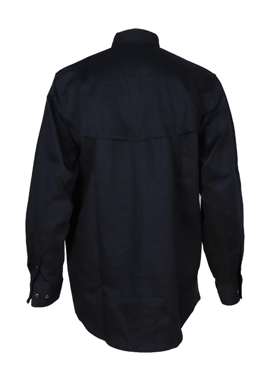 Forge Fr Men's Navy Vent Long Sleeve Shirt