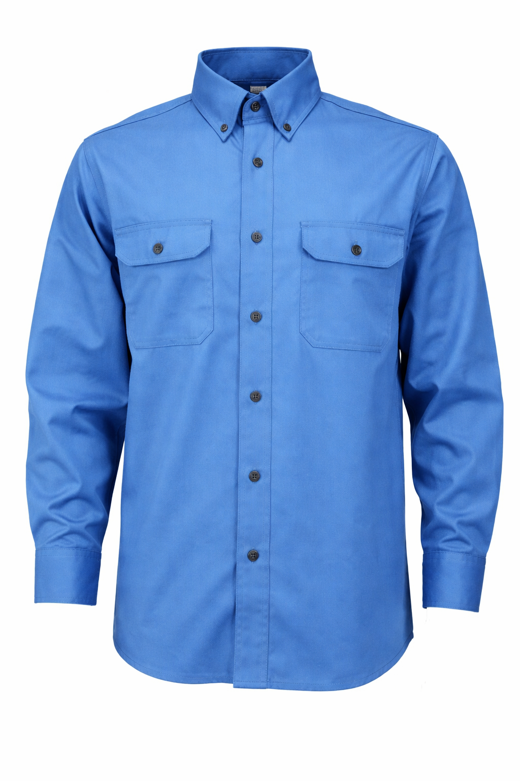 Forge Fr Men's Light Blue Button Long Sleeve Shirt