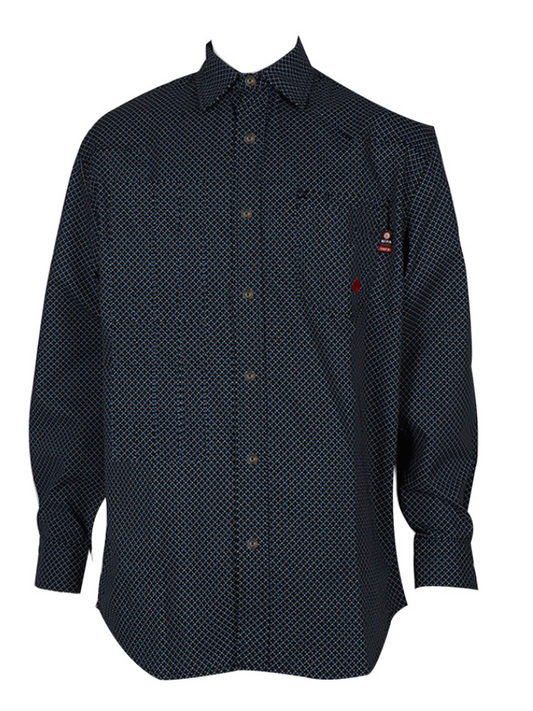 FORGE FR MEN'S PLAID LONG SLEEVE BUTTON SHIRT