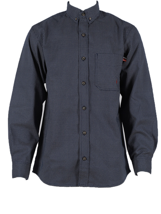 FORGE FR MEN'S PLAID LONG SLEEVE BUTTON SHIRT