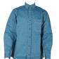 FORGE FR MEN'S Aqua Blue PLAID LONG SLEEVE BUTTON SHIRT