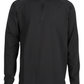 FORGE FR  MEN'S BLACK 1/4 ZIP TEE