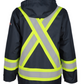 FORGE FR MEN'S NAVY RAIN INSULATED JACKET