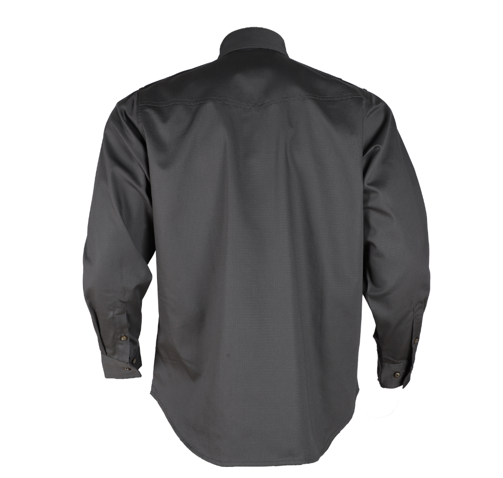 MEN'S FR Grey SNAP RIPSTOP SHIRT