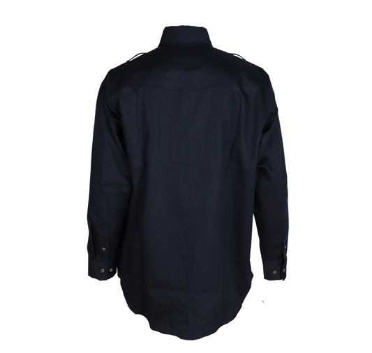MEN'S FR Navy SNAP RIPSTOP SHIRT