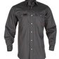 FORGE FR MEN'S  LIGHTE WEIGHTED RIPSTOP VENT SNAP SHIRT