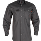 FORGE FR MEN'S  LIGHT WEIGHT RIPSTOP VENT SNAP SHIRT