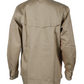FORGE FR MEN'S KHAKI RIPSTOP VENT BUTTON SHIRT