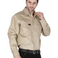 Forge Fr Men's Solid Stone Long Sleeve Shirt
