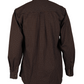 Forge Fr Men's Brown Printed Long Sleeve Shirt