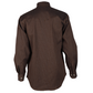 Forge Fr Men's Brown Plaid Printed Long Sleeve Shirt