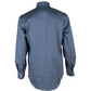 Forge Fr Men's Blue Plaid Printed Long Sleeve Shirt