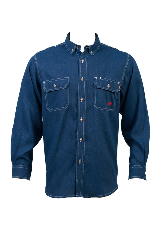 Forge Fr Men's Denim Navy Tecasafe Shirt ( Coming Soon)