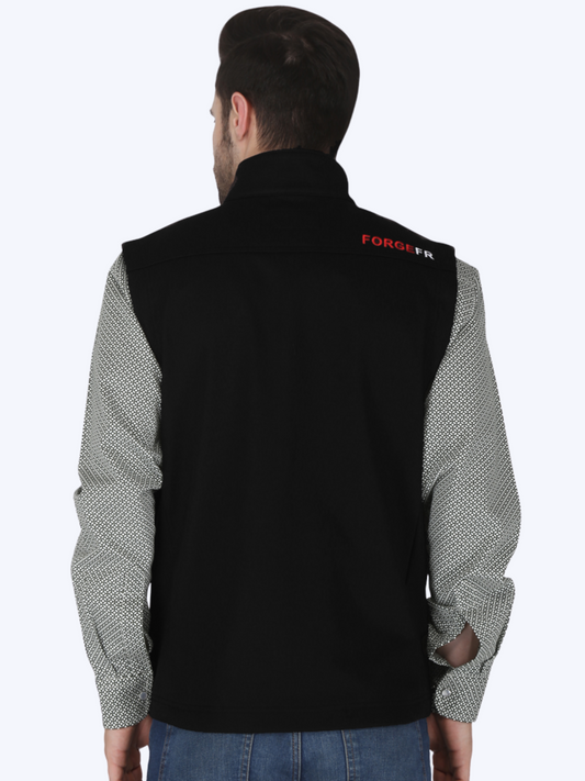 Forge Fr Men's Black Ripstop Vest