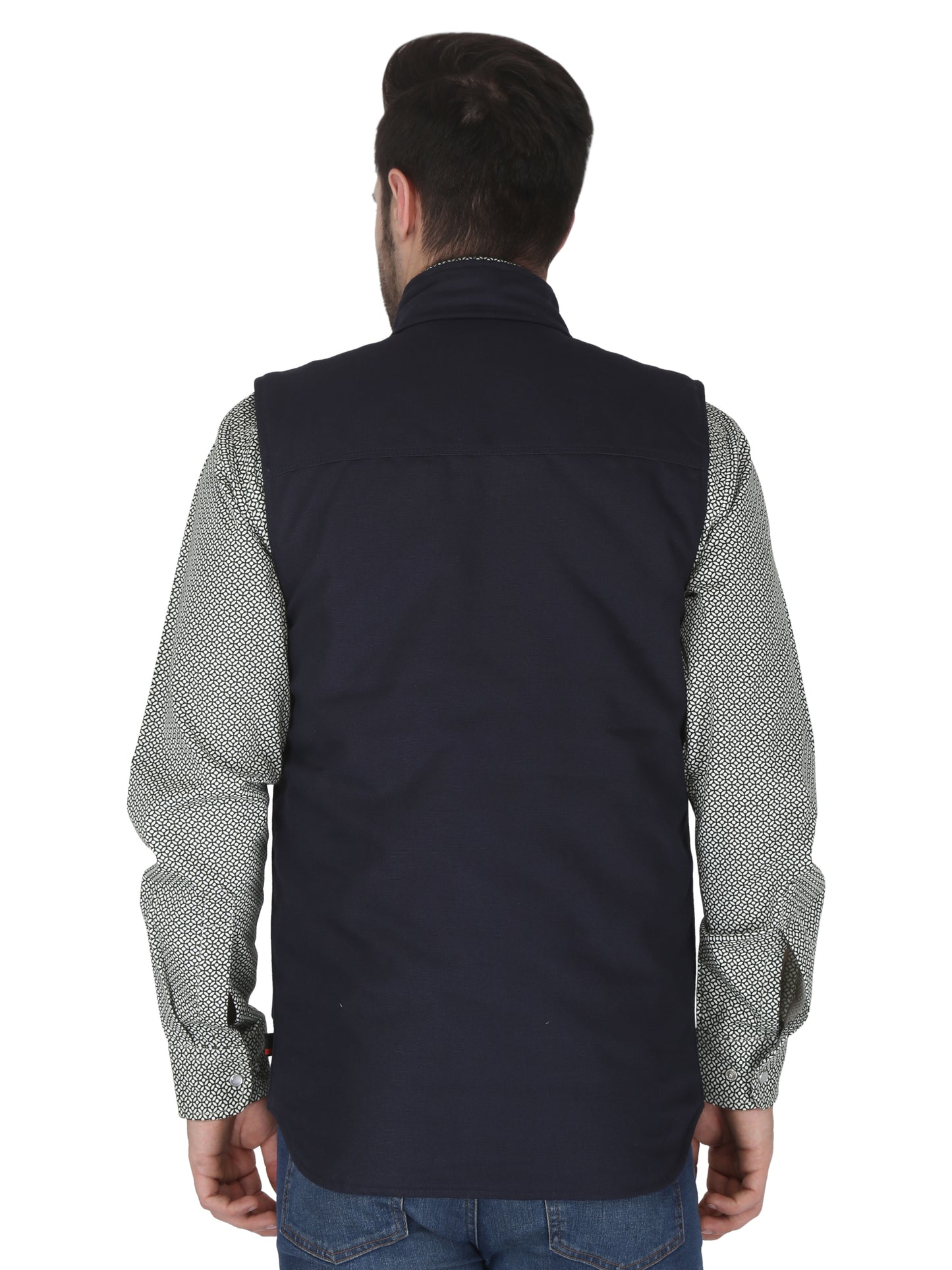 Forge Fr Men's Navy Canvas Duck Vest