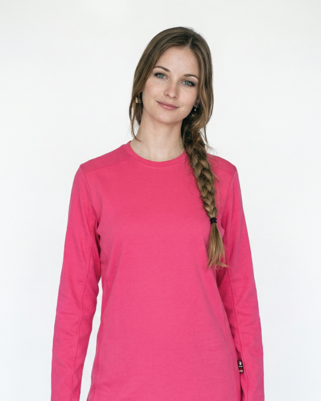 Forge Fr Women's Hot Pink Crew Neck T-shirt