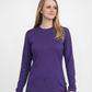 Forge Fr Women's Purple Crew Neck T-shirt