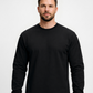 Forge Fr Men's Ripped Framework Black Long Sleeve T-shirt