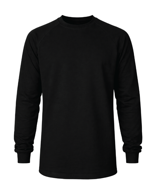 Forge Fr Men's Eagle print Black Long Sleeve T-shirt