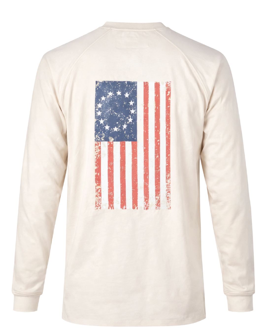 Forge Fr Men's Graphic Printed Sand Long Sleeve T-shirt