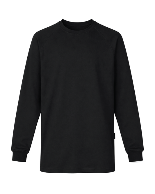 Forge Fr Men's Graphic Printed Navy Long Sleeve T-shirt