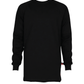 Forge Fr Men's Graphic Printed Jet Black Long Sleeve T-shirt