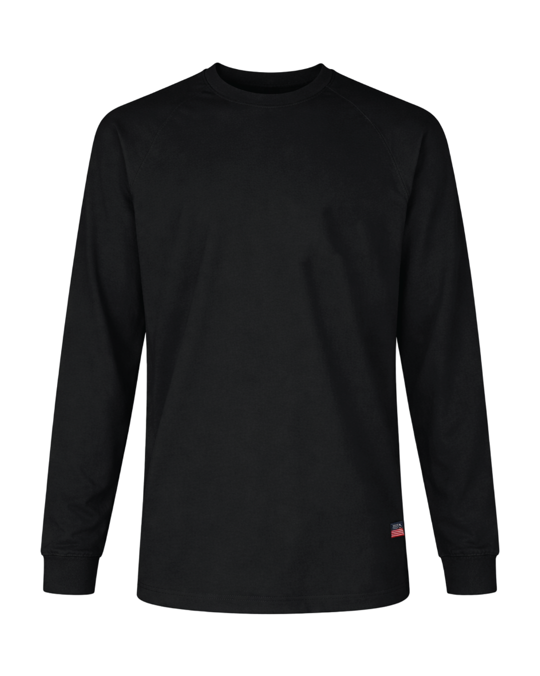 Forge Fr Men's Black Graphic Printed  Long Sleeve T-shirt
