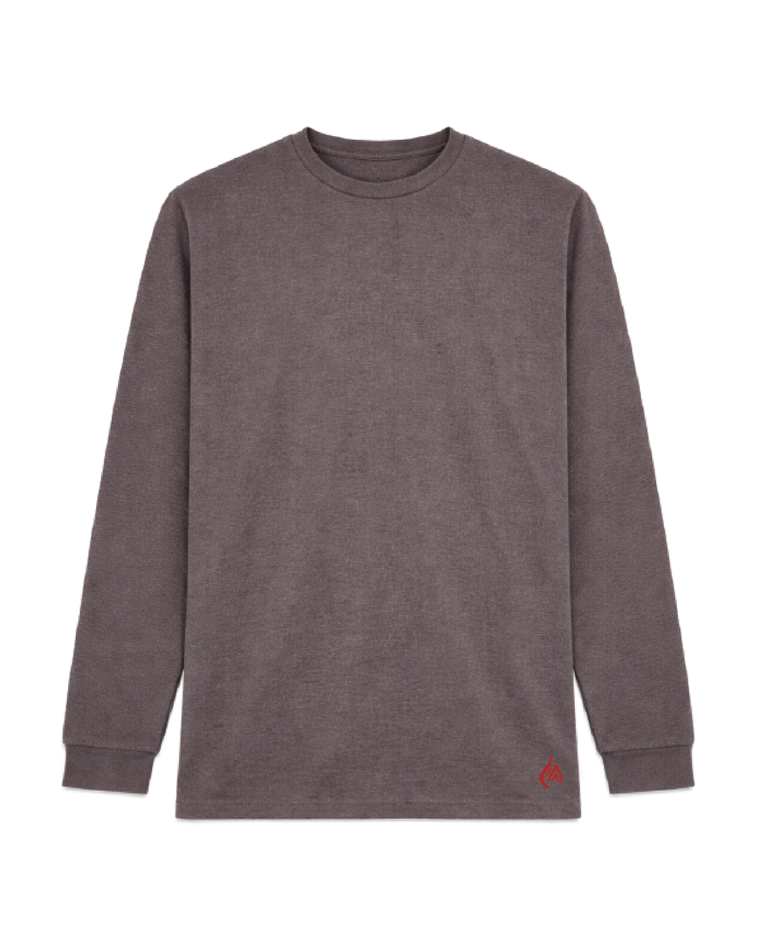 Forge Fr Men's Graphic Printed Charcoal Grey Long Sleeve T-shirt