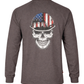 Forge Fr Men's Graphic Printed Charcoal Grey Long Sleeve T-shirt