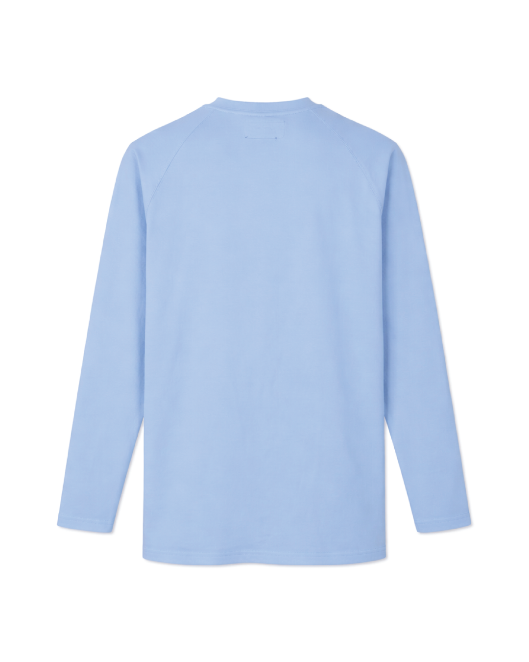 Forge Fr Men's Light Blue Crew Neck Long Sleeve T-shirt