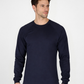 Forge Fr Men's Navy Crew Neck long Sleeve T-shirt