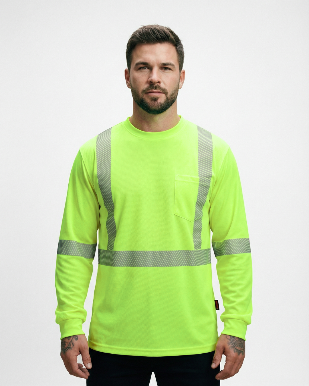 Forge Men's Hi-Vis Long Sleeve T-shirt